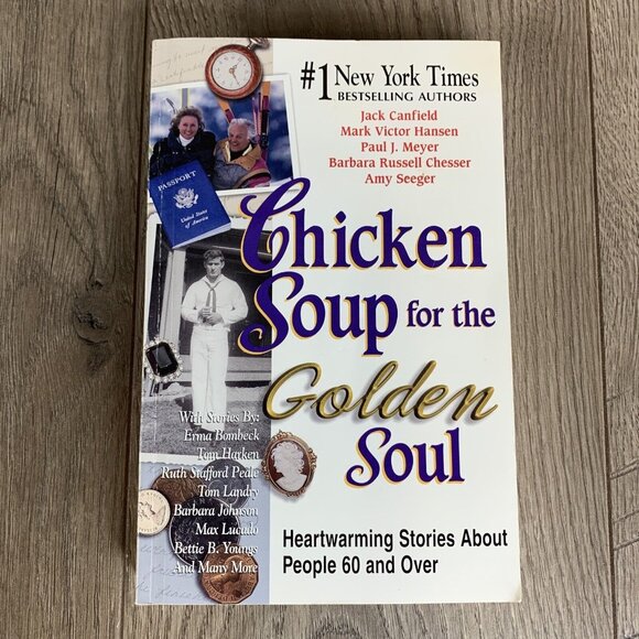 Chicken Soup for the Golden Soul & Father Son Soul by Jack Canfield Lot of 2 PB - Picture 1 of 10